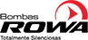 Logo da empresa de bombas Rowa